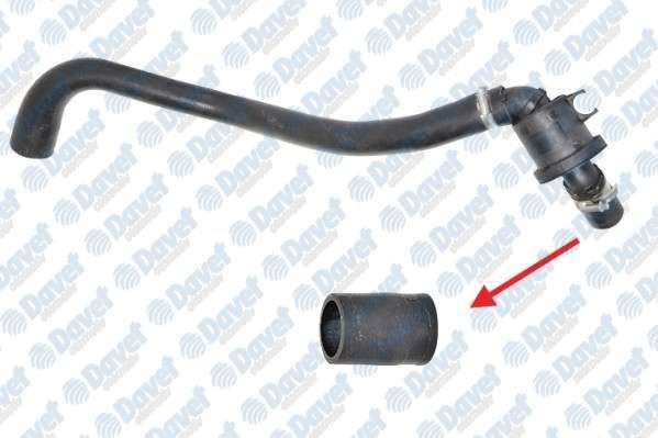 IBRAS 19581 Turbo Hortumu (Kucuk) Plastik Parca Haric Transit V184 2.0tdci 125ps 01>06 O.Ceker  ####